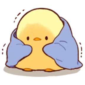cute peng and chick — стикер для MAX