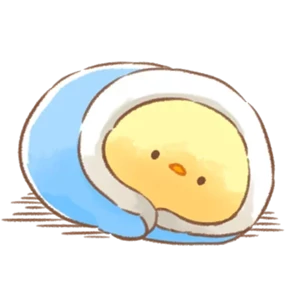 cute peng and chick — стикер для MAX