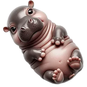 Мамин Бегемотик — стикер для MAX