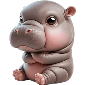 Мамин Бегемотик — стикер для MAX