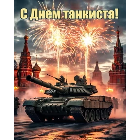 День танкиста — стикер для MAX