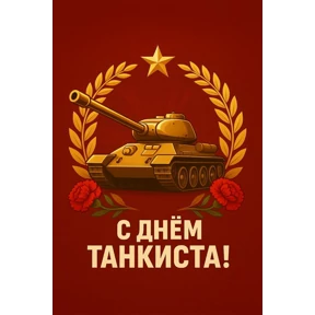 День танкиста — стикер для MAX