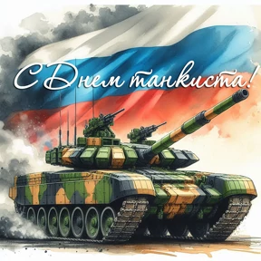 День танкиста — стикер для MAX