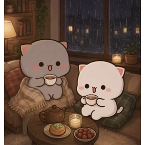 Peach&Goma — стикер для MAX