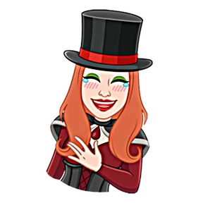 Mila_Gothic — стикер для MAX