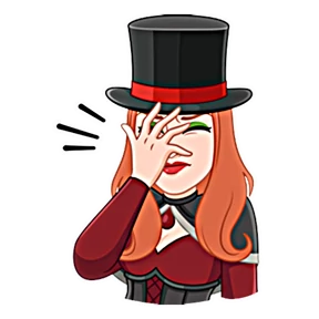 Mila_Gothic — стикер для MAX