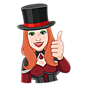 Mila_Gothic — стикер для MAX