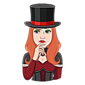 Mila_Gothic — стикер для MAX