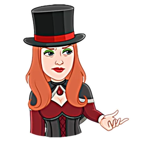 Mila_Gothic — стикер для MAX