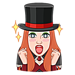 Mila_Gothic — стикер для MAX