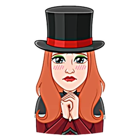 Mila_Gothic — стикер для MAX