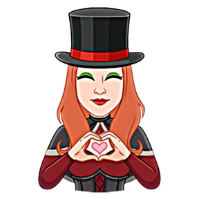 Mila_Gothic — стикер для MAX