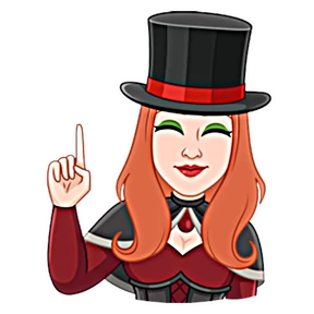 Mila_Gothic — стикер для MAX