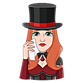 Mila_Gothic — стикер для MAX