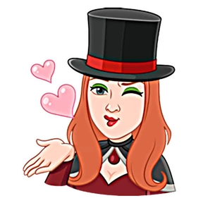 Mila_Gothic — стикер для MAX