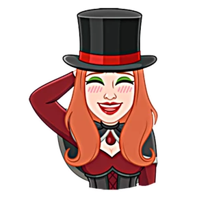 Mila_Gothic — стикер для MAX