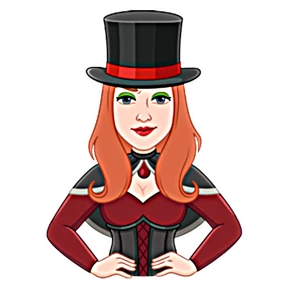 Mila_Gothic — стикер для MAX