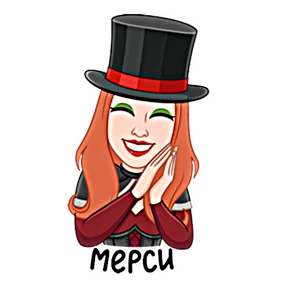 Mila_Gothic — стикер для MAX