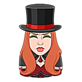 Mila_Gothic — стикер для MAX