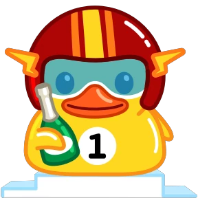 Duck — стикер для MAX