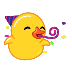 Duck — стикер для MAX