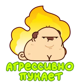Стикер из сообщения канала