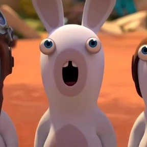 rabbits invasion — стикер для MAX