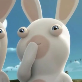 rabbits invasion — стикер для MAX