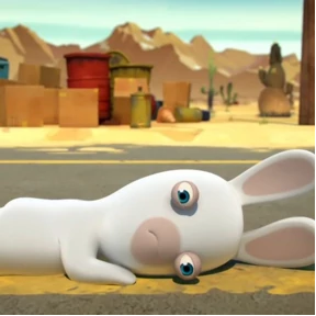 rabbits invasion — стикер для MAX