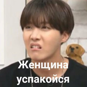 Мемы с BTS и не только — стикер для MAX