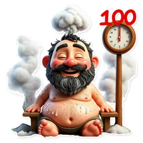 Лёха-сталевар — стикер для MAX