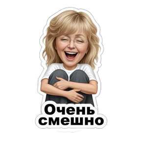 Елена — стикер для MAX