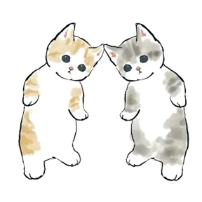 Котики — стикер для MAX