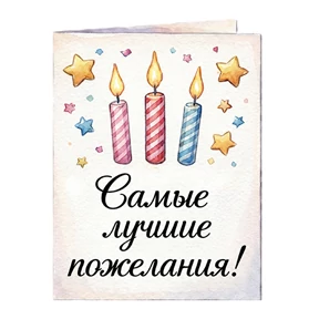 Мишка с подарками — стикер для MAX