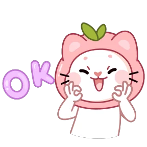 Olen'ka — стикер для MAX