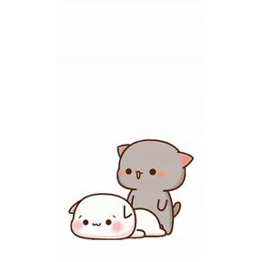 Котики — стикер для MAX