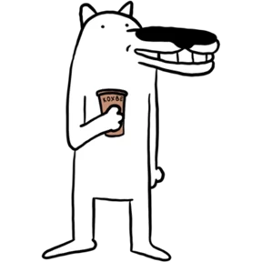 White Dog @tgstickers — стикер для MAX
