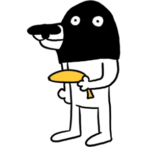 White Dog @tgstickers — стикер для MAX