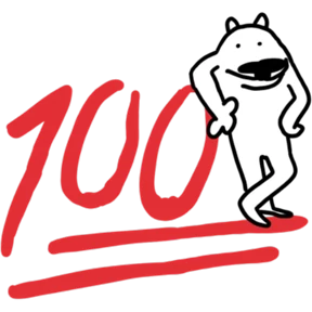 White Dog @tgstickers — стикер для MAX
