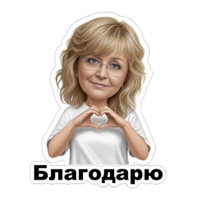 Елена — стикер для MAX