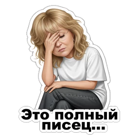 Елена — стикер для MAX