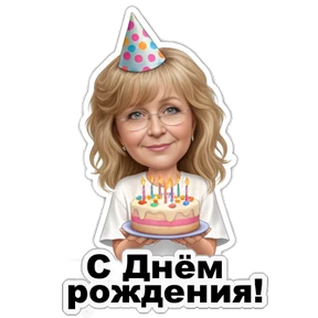 Елена — стикер для MAX
