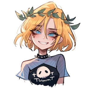 Анна — стикер для MAX