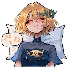 Анна — стикер для MAX