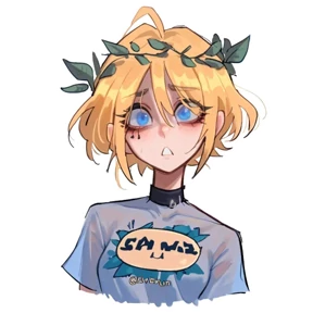 Анна — стикер для MAX