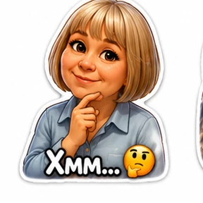 Семья — стикер для MAX