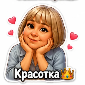 Семья — стикер для MAX