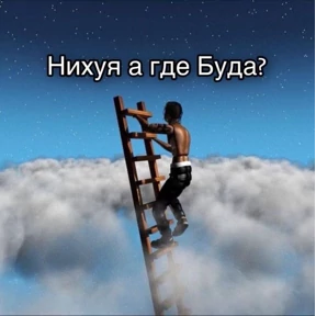Стикерпак Ни#уя а где Буда для мессенджера MAX