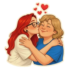 VA_семья — стикер для MAX