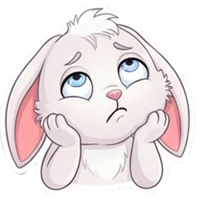 Bunny_Key — стикер для MAX
